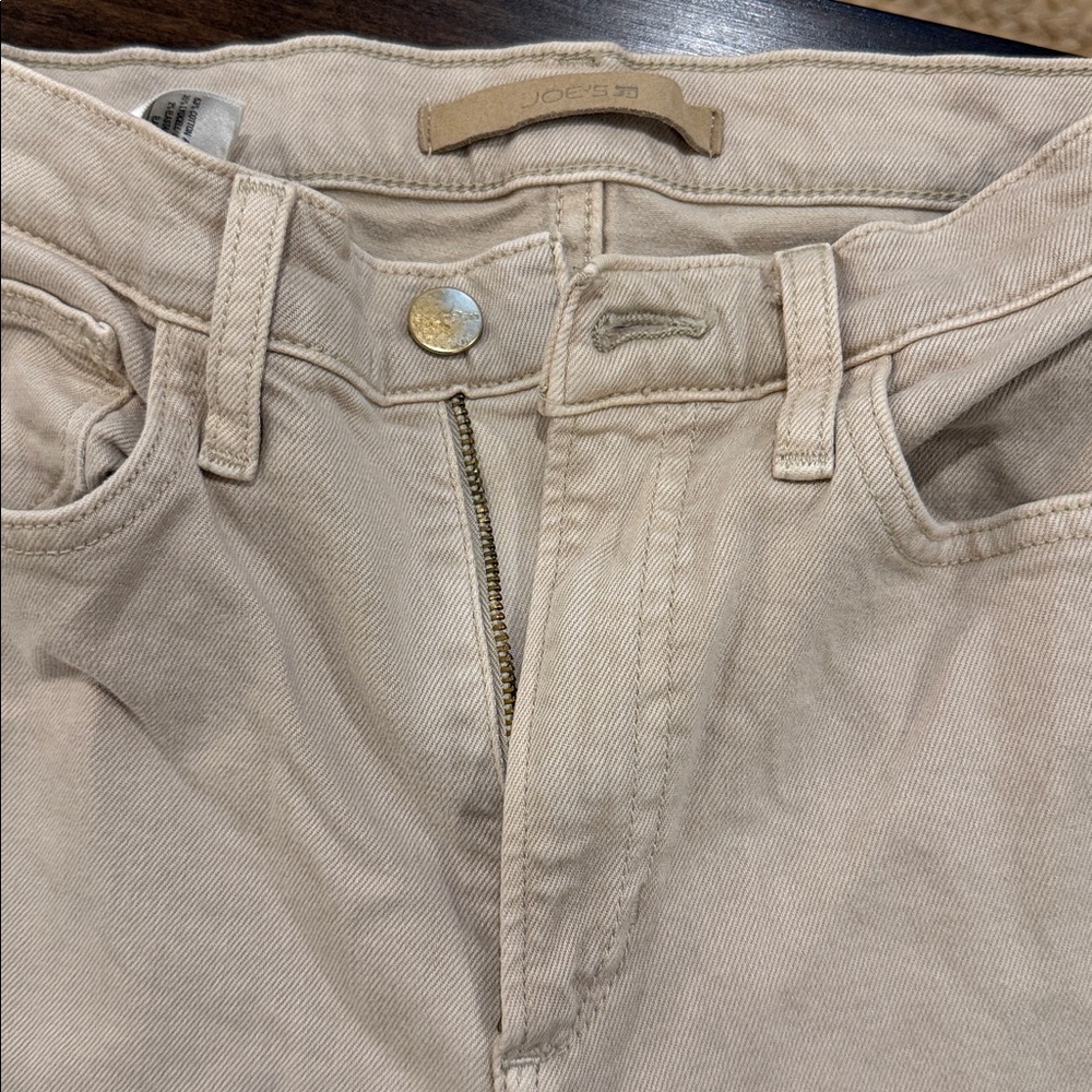 Joe's Jeans joes Jean the mia high rise wide length in Tan - Picture 4 of 5